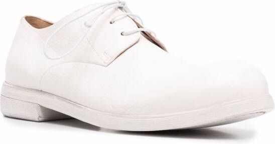 Marsèll chunky lace-up leather derby shoes White