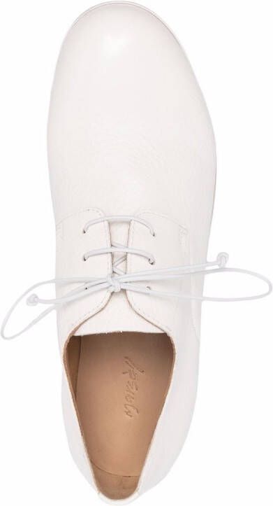 Marsèll chunky lace-up leather derby shoes White