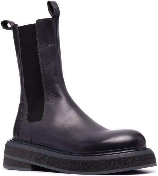 Marsèll chunky leather Chelsea boots Grey
