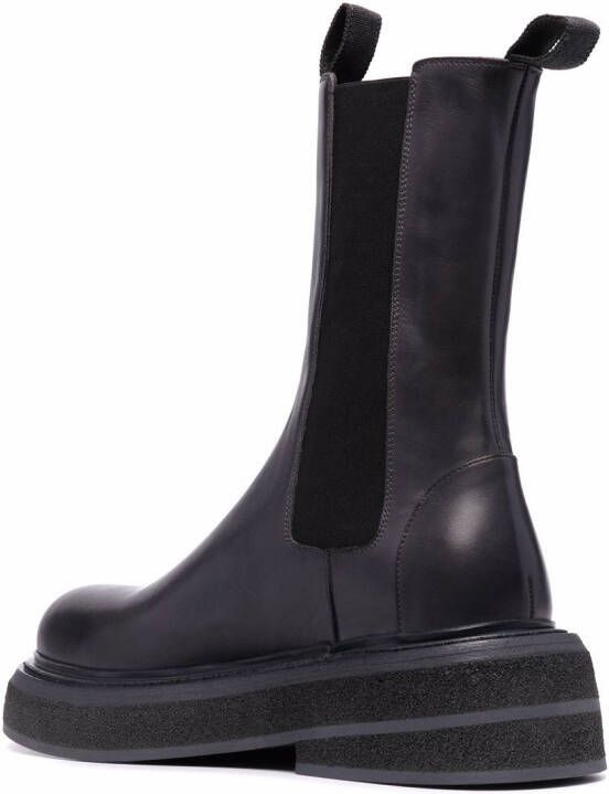 Marsèll chunky leather Chelsea boots Grey