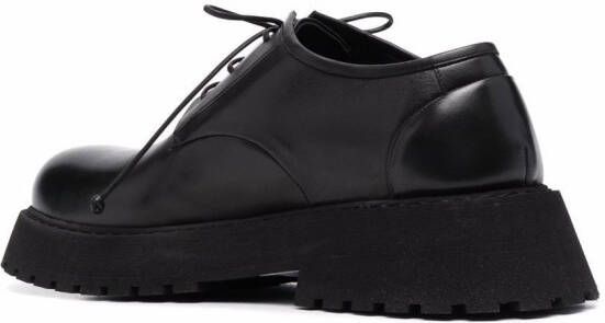 Marsèll chunky leather derby shoes Black