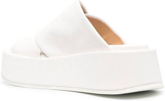 Marsèll chunky platform sandals White