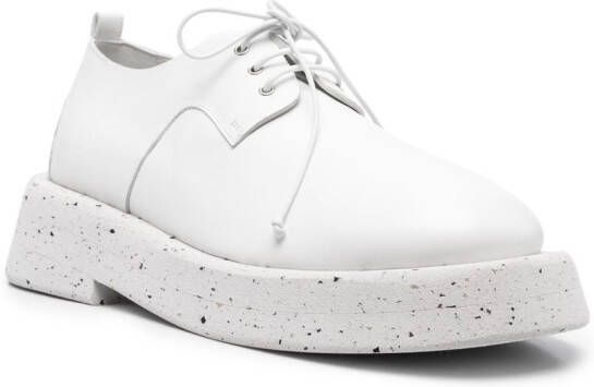 Marsèll chunky sole derby shoes White