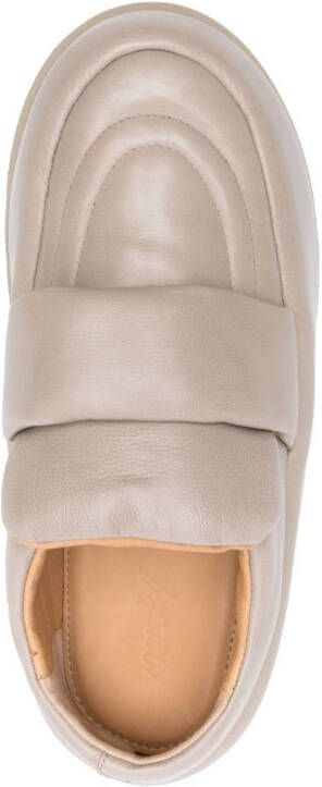 Marsèll chunky-sole leather loafers Neutrals