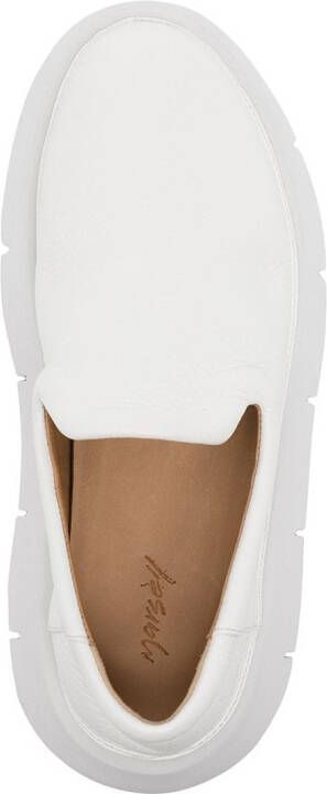 Marsèll chunky sole leather loafers White