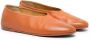 Marsèll Coltellaccio leather ballerina shoes Orange - Thumbnail 2
