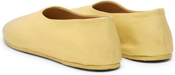 Marsèll Coltellaccio leather loafers Yellow