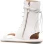 Marsèll Cornice ankle-length leather sandals White - Thumbnail 3