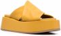 Marsèll crossover-strap platform sandals Yellow - Thumbnail 2