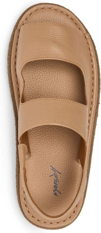 Marsèll cut-out leather sandals Neutrals