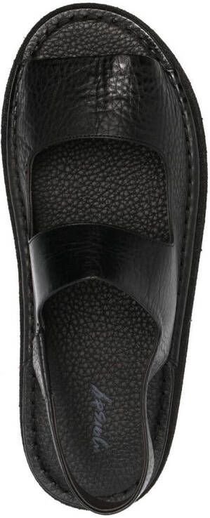 Marsèll double-strap leather sandals Black