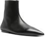 Marsèll flat leather boots Black - Thumbnail 2