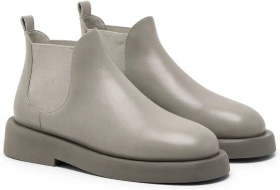 Marsèll Gommello leather ankle boots Grey