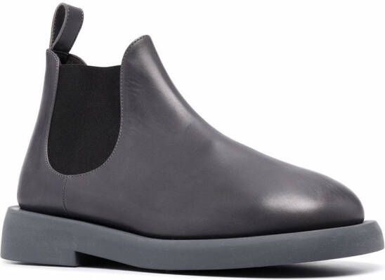 Marsèll Gommello leather boots Grey