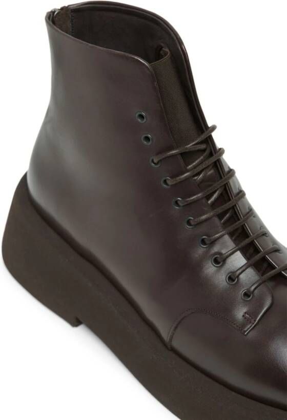 Marsèll Gommellone leather boots Brown