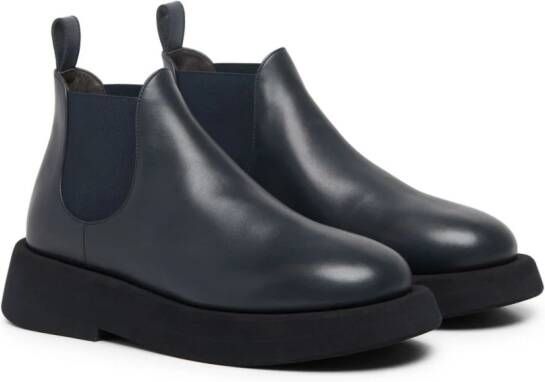Marsèll Gommellone leather Chelsea boots Blue