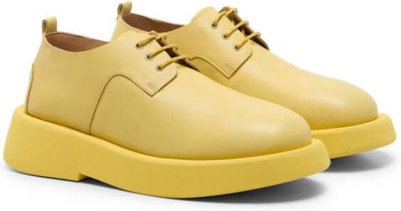 Marsèll Gommellone leather Derby shoes Yellow