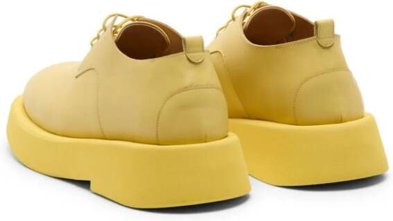 Marsèll Gommellone leather Derby shoes Yellow