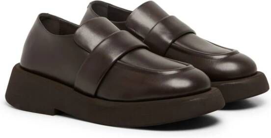Marsèll Gommellone leather loafers Brown