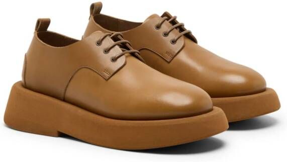 Marsèll Gommellone leather Oxford shoes Brown