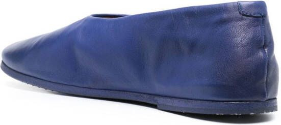 Marsèll gradient-effect leather ballerina shoes Blue