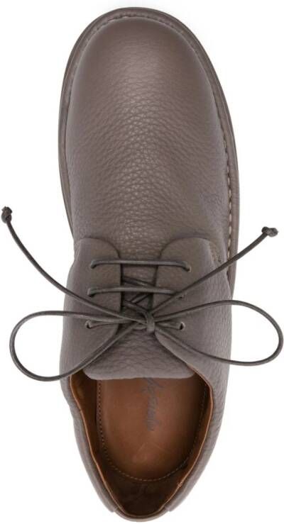 Marsèll grained-texture leather derby shoes Brown