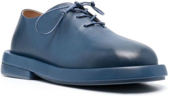 Marsèll Guscello leather lace-up shoes Blue