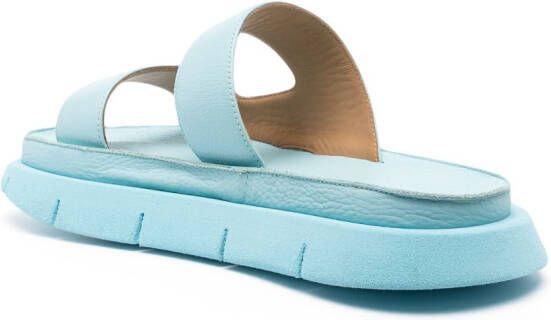 Marsèll Intagliato leather sandals Blue