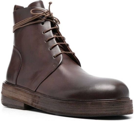 Marsèll lace-up ankle boots Brown