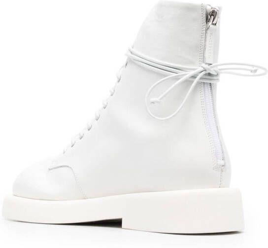 Marsèll lace-up ankle boots White