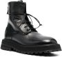 Marsèll lace-up ankle leather boots Black - Thumbnail 2