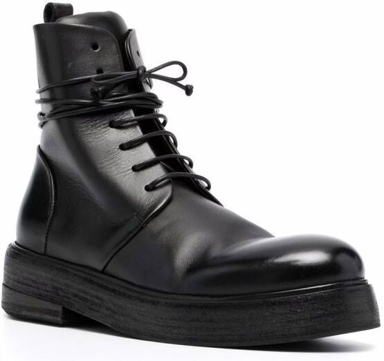 Marsèll lace-up ankle-length boots Black