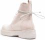 Marsèll lace-up leather ankle boots Pink - Thumbnail 3