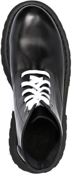 Marsèll lace-up leather boots Black