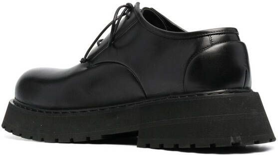 Marsèll lace-up leather derby shoes Black