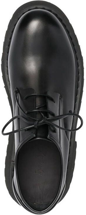 Marsèll lace-up leather derby shoes Black