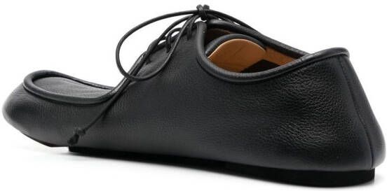 Marsèll lace-up leather derby shoes Black