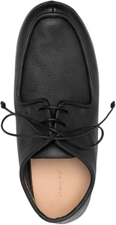 Marsèll lace-up leather derby shoes Black