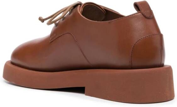 Marsèll lace-up leather oxford shoes Brown