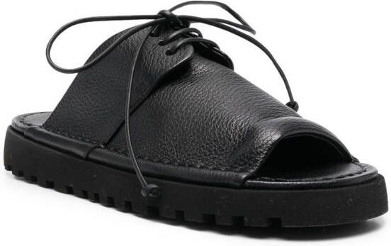 Marsèll lace-up open toe sandals Black