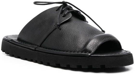 Marsèll lace-up open toe sandals Black