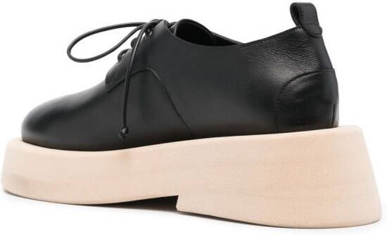 Marsèll lace-up platform shoes Black