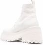 Marsèll lace-up platform-sole leather boots White - Thumbnail 3