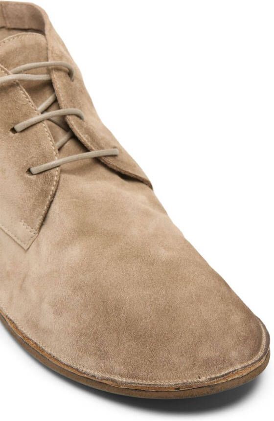 Marsèll lace-up suede ankle boots Neutrals