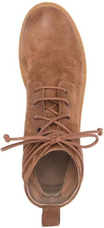 Marsèll lace-up suede ankle boots Neutrals