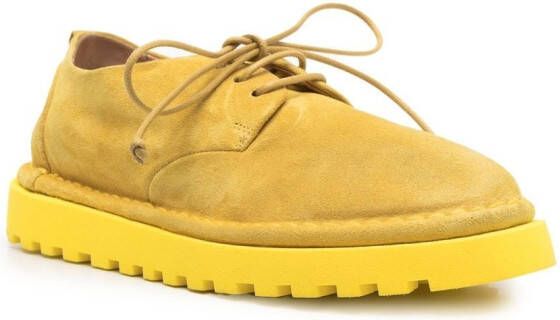 Marsèll lace-up suede brogues Yellow