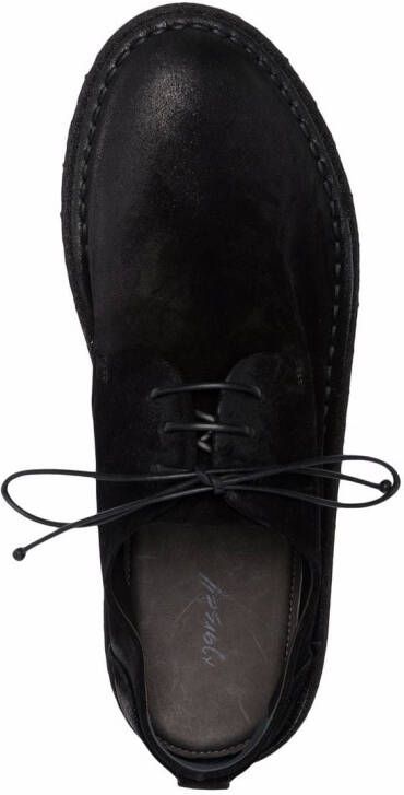 Marsèll lace-up suede derby shoes Black