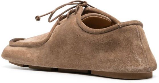Marsèll lace-up suede derby shoes Brown