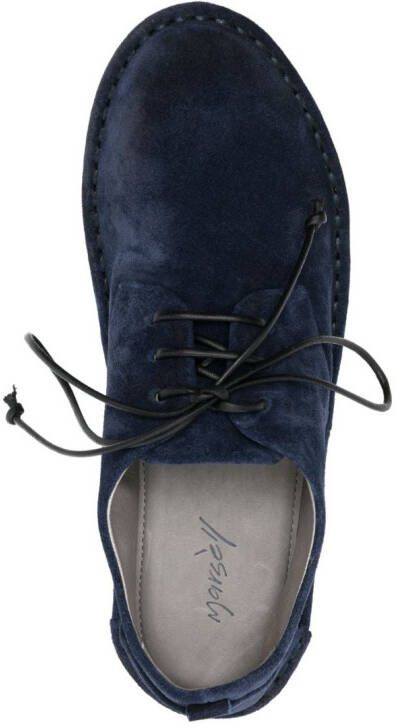Marsèll lace-up suede oxford shoes Blue