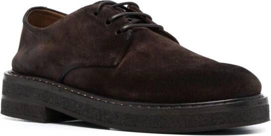 Marsèll lace-up suede oxford shoes Brown
